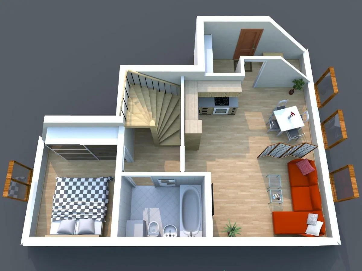 #5 Sladkiy Sliva Maisonette Boutique Apartment Leipzig